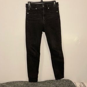 Gap Black High-Rise Skinny Jeans size 27 short